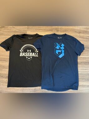 Under Armour baseball shirts